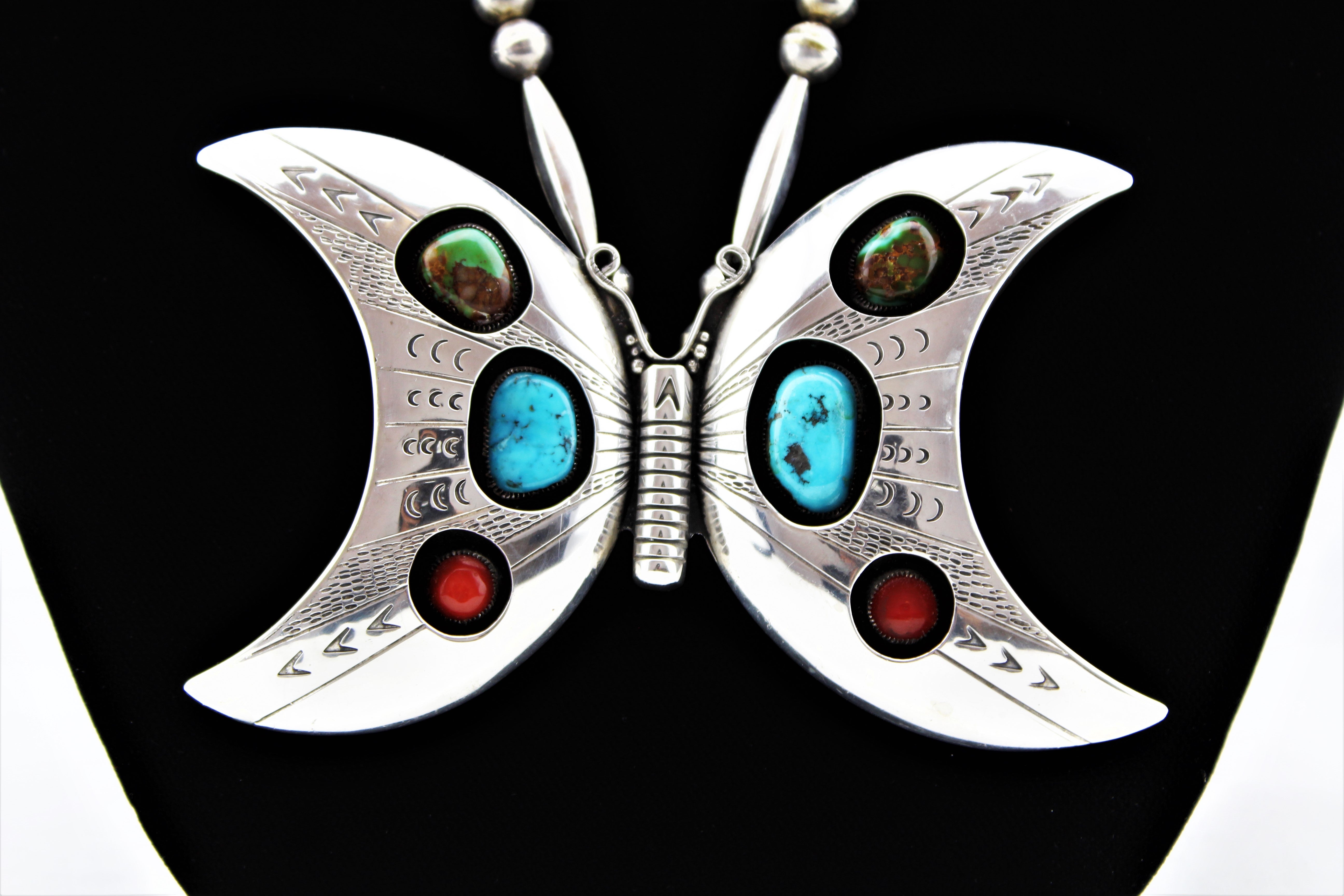 Charles Suplee Butterfly Necklace