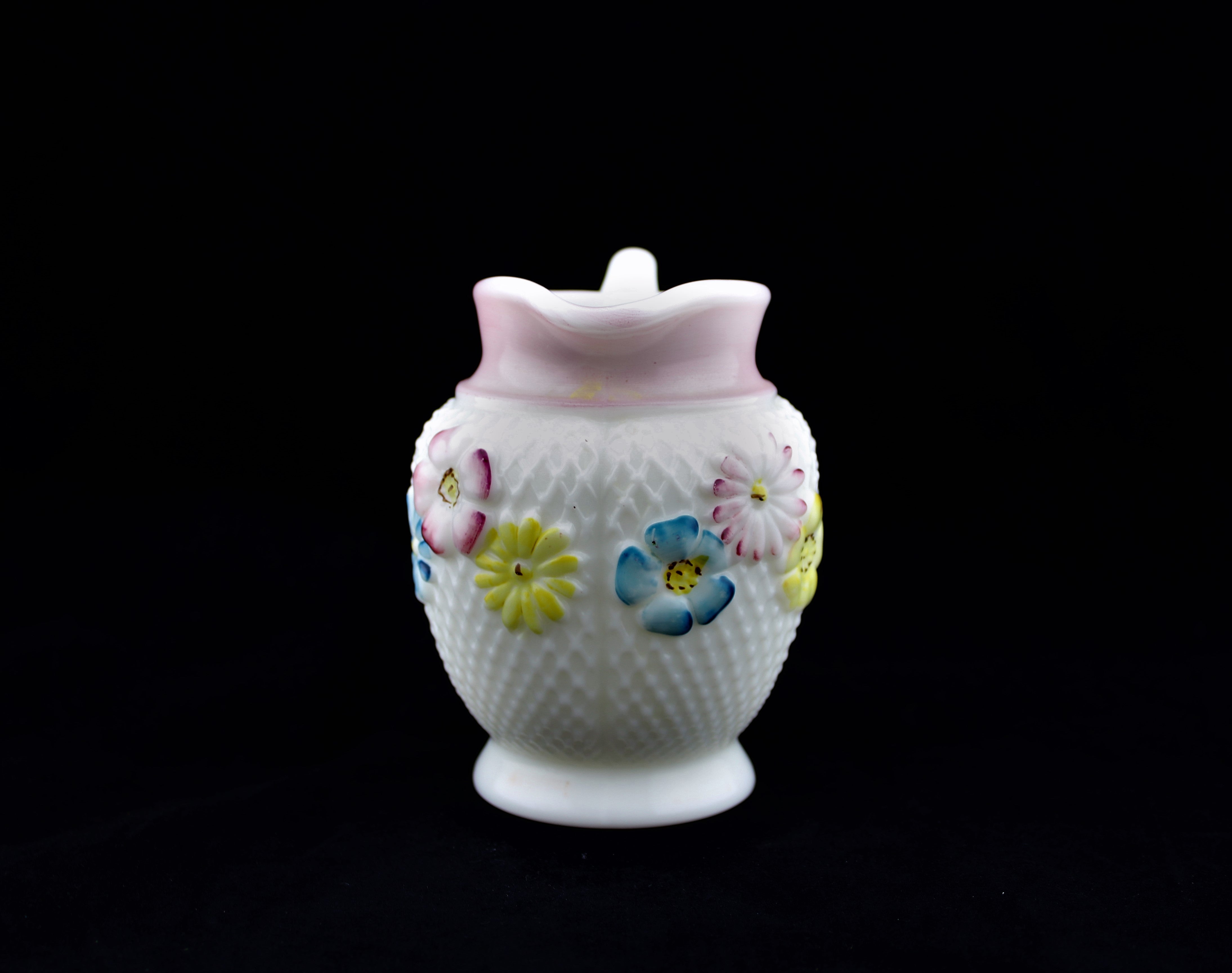 Consolidated Glass Creamer and Sugar Bowl Pair