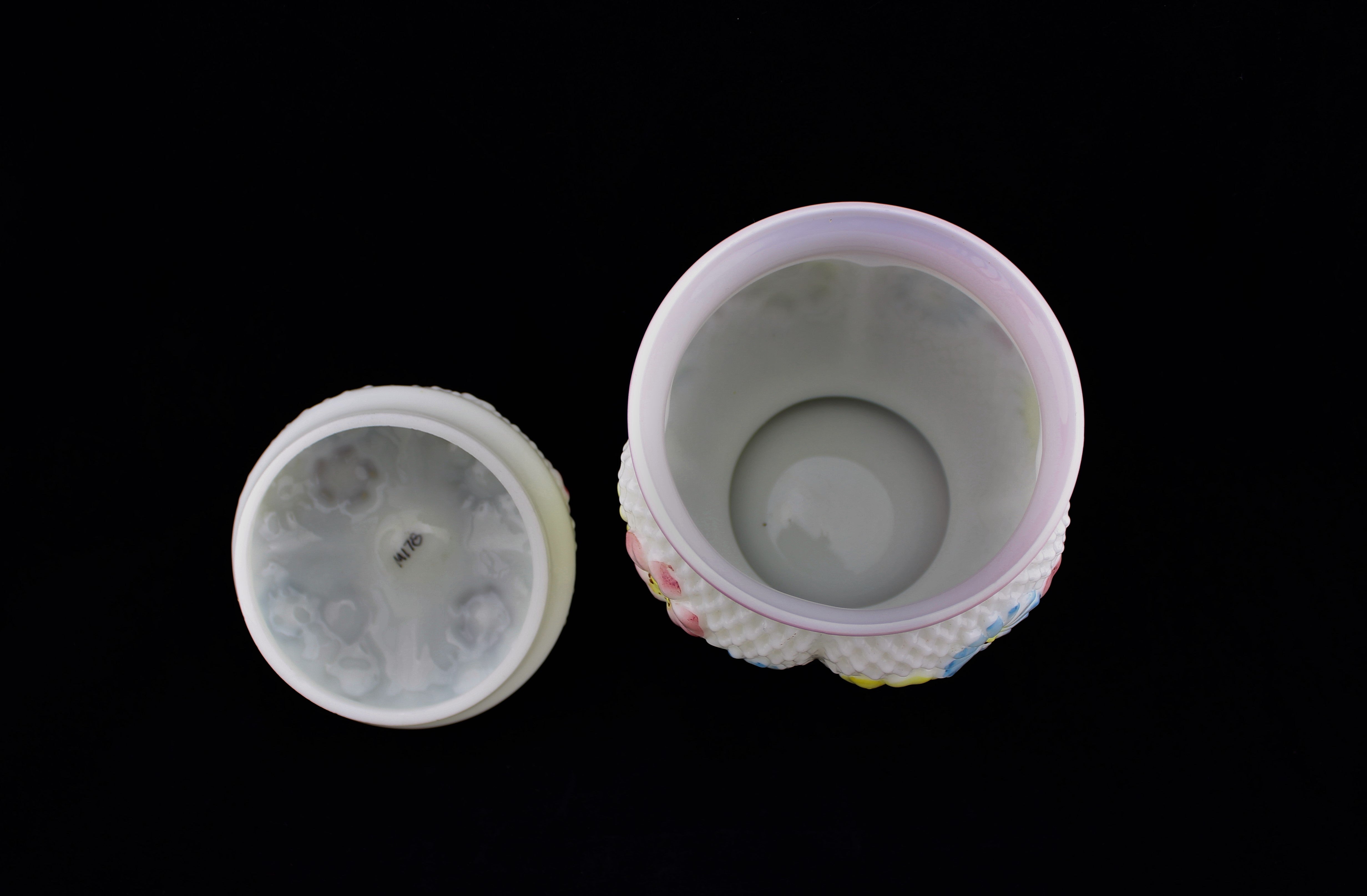 Consolidated Glass Creamer and Sugar Bowl Pair