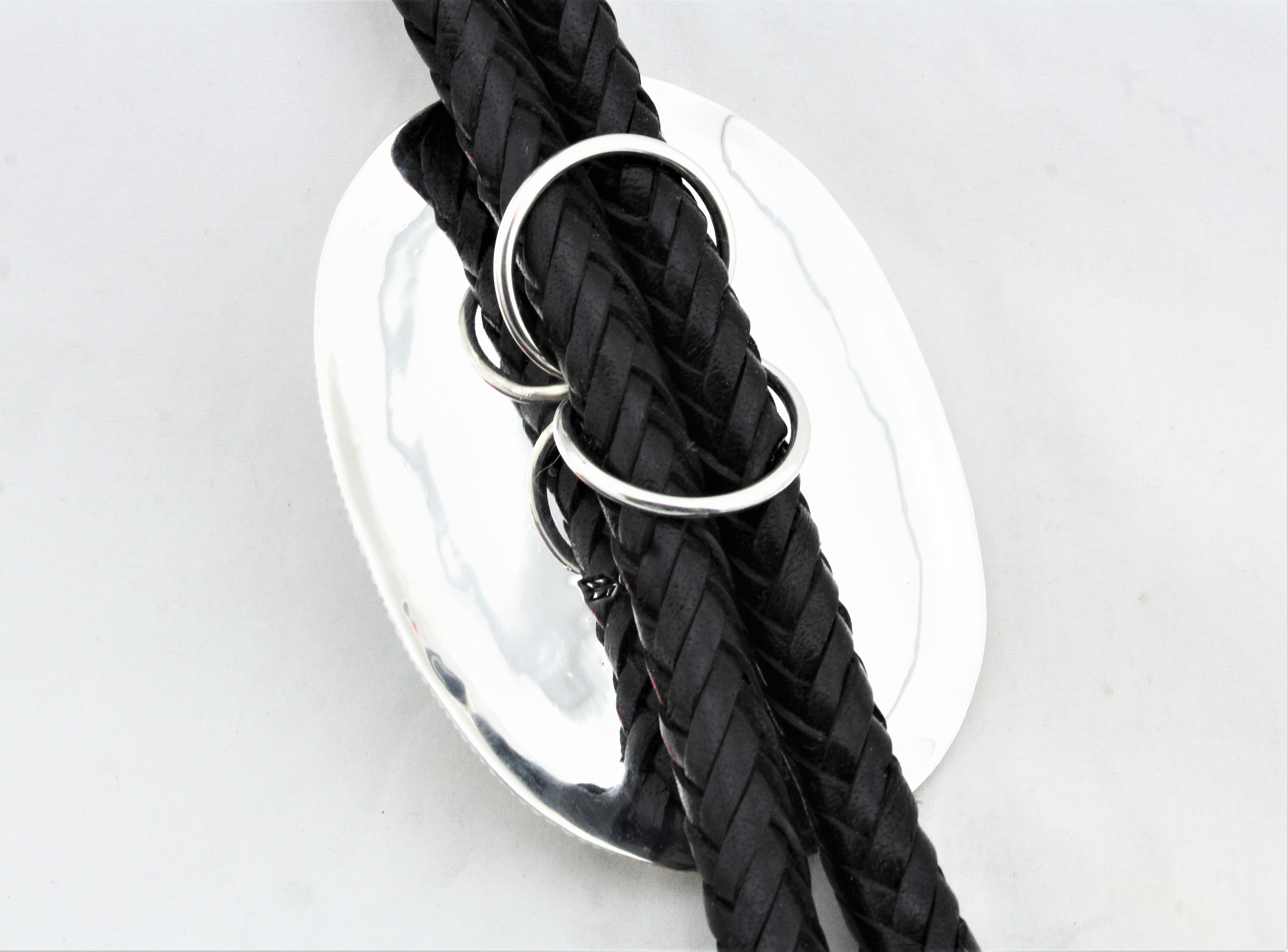 Gilbert Thomas Sterling Silver Bolo Tie