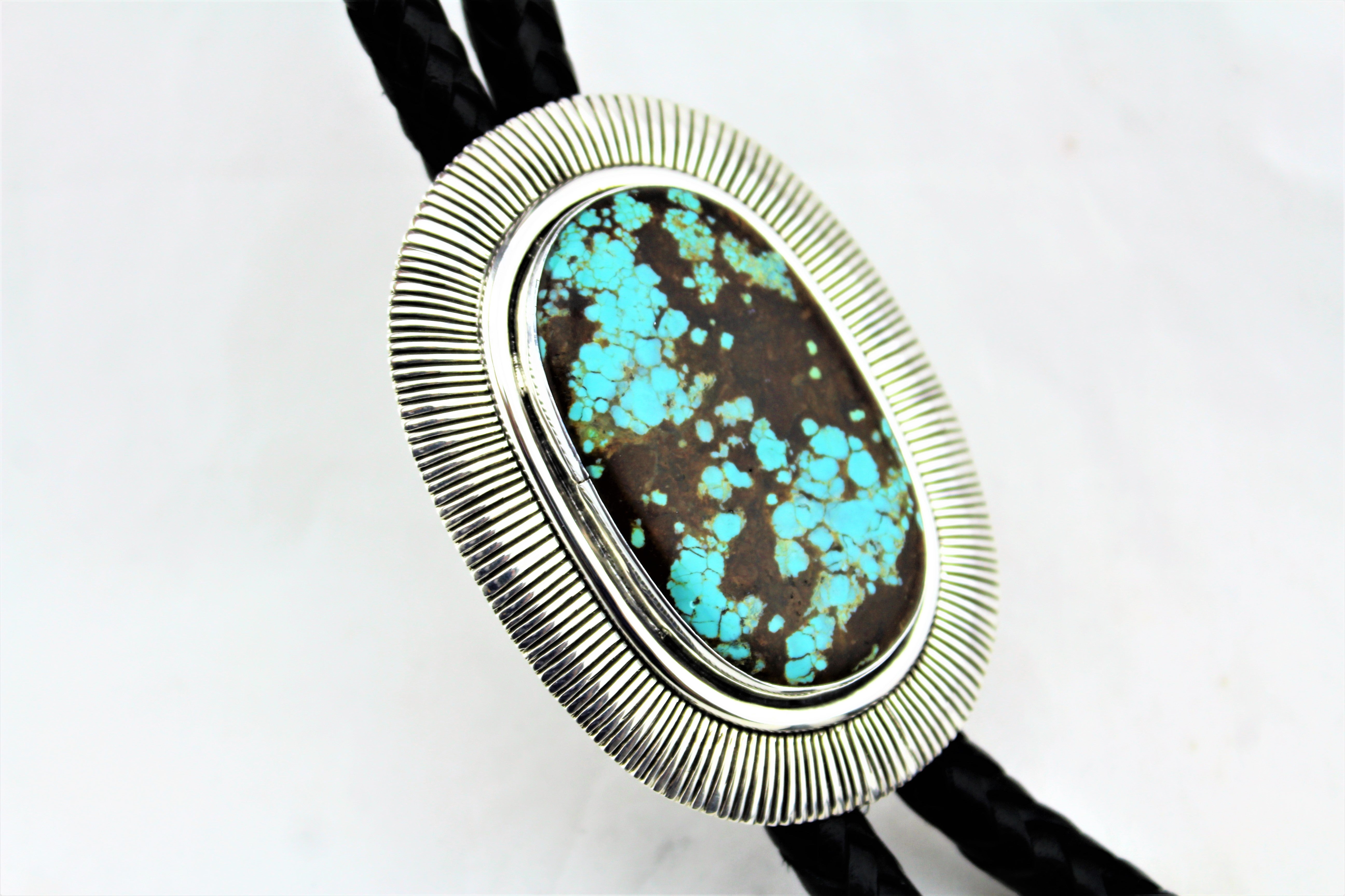Gilbert Thomas Sterling Silver Bolo Tie