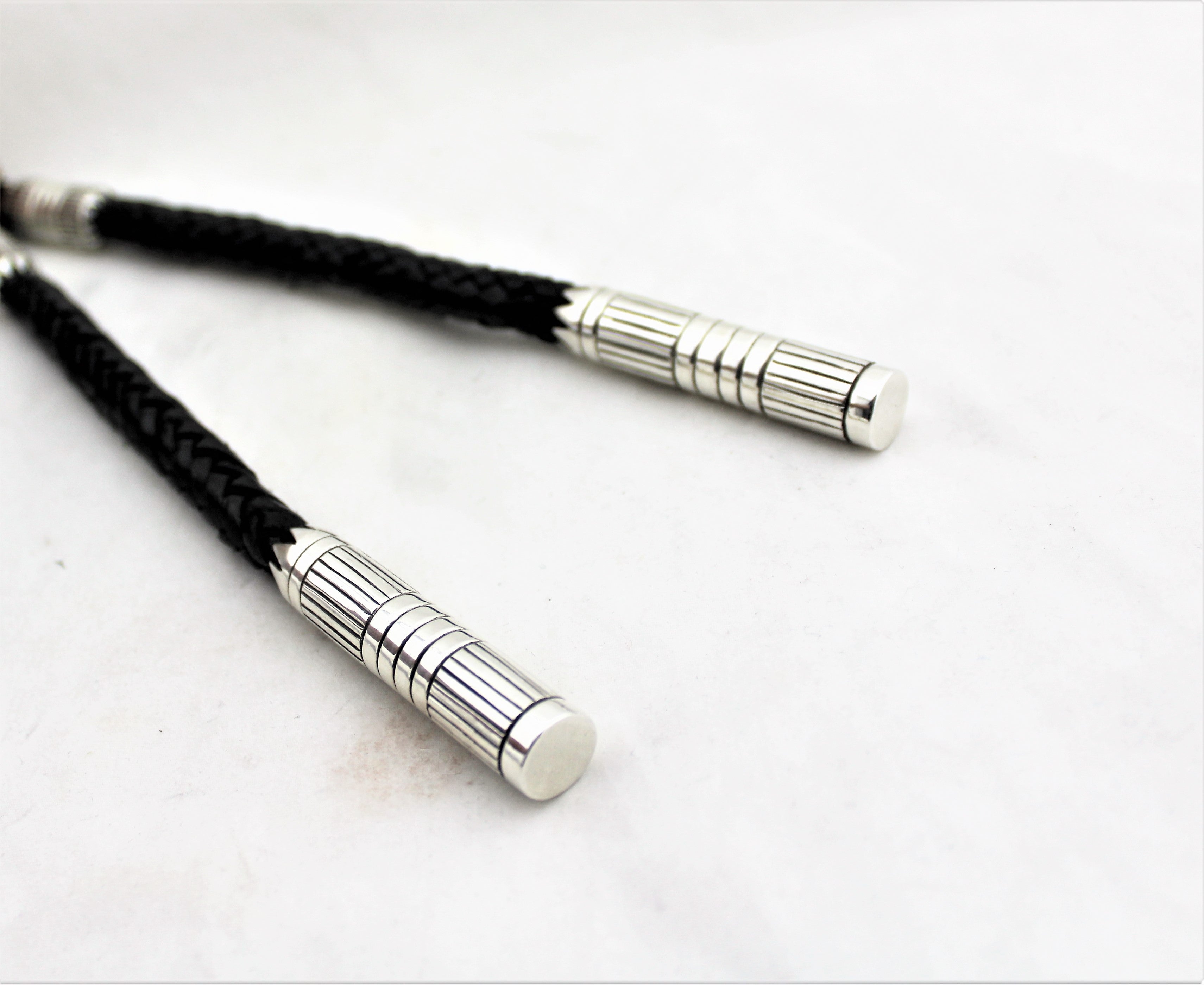 Gilbert Thomas Sterling Silver Bolo Tie