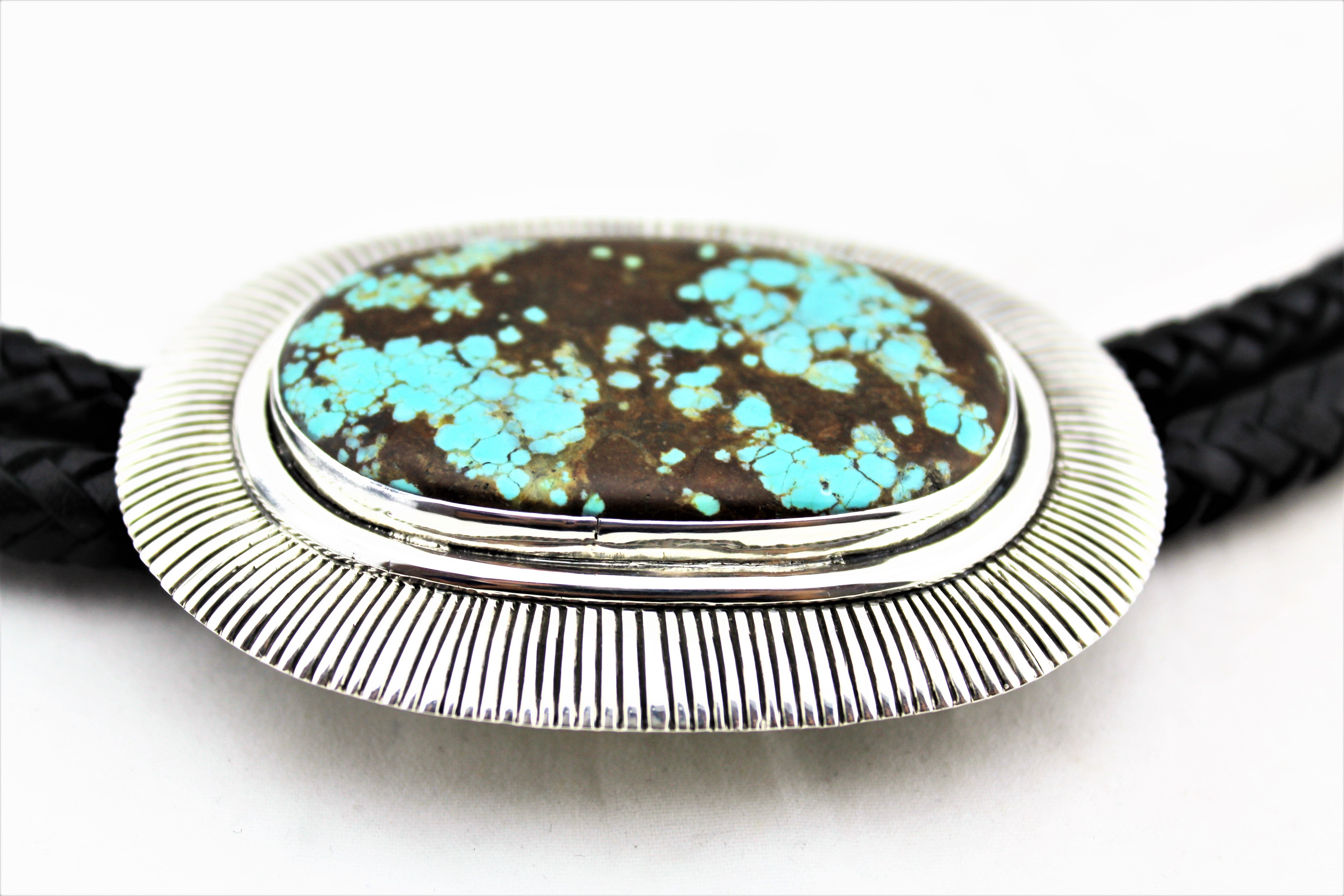 Gilbert Thomas Sterling Silver Bolo Tie