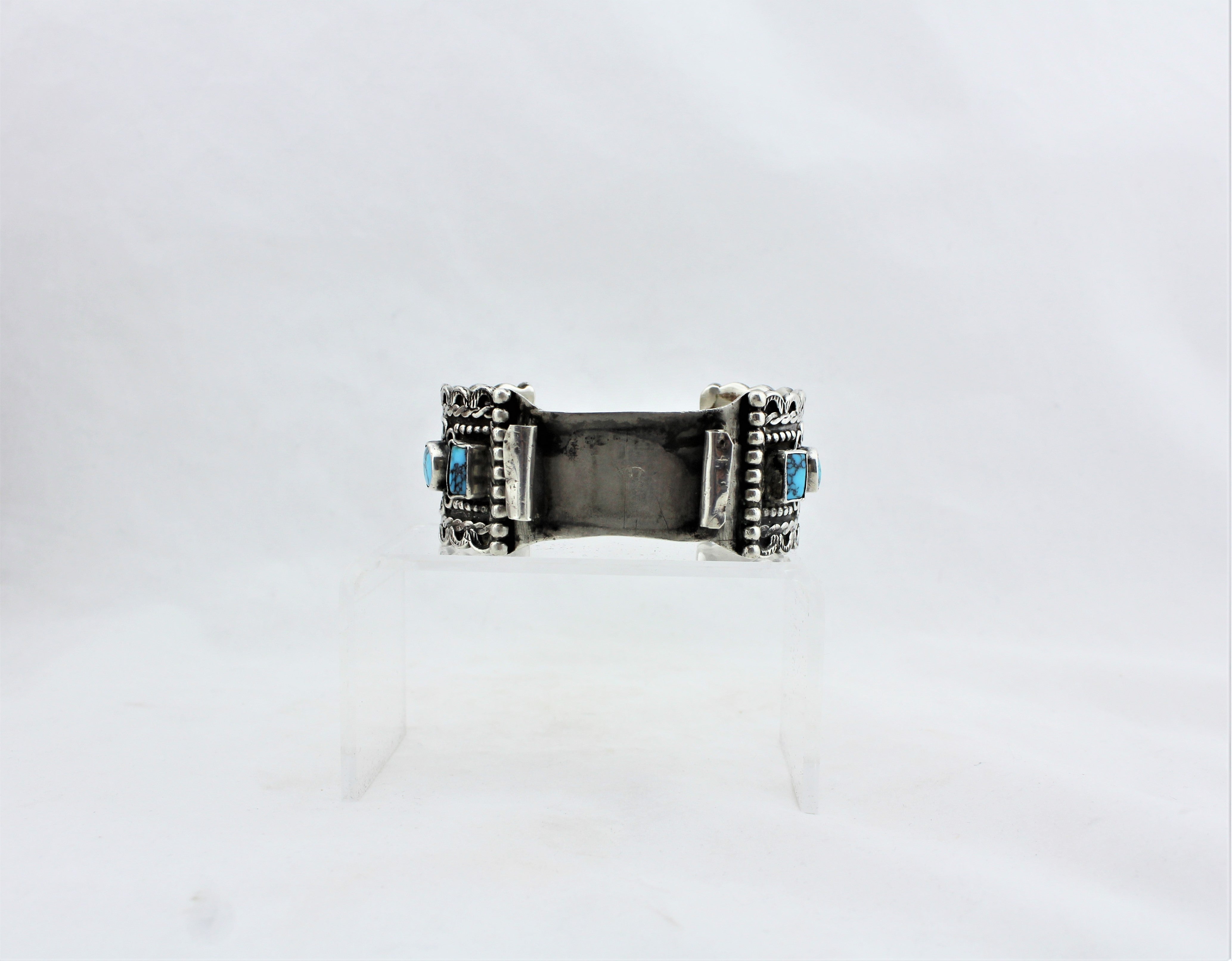 Sterling Silver and Turquoise Watch Cuff