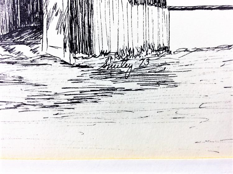 Vintage Barnyard Engraving