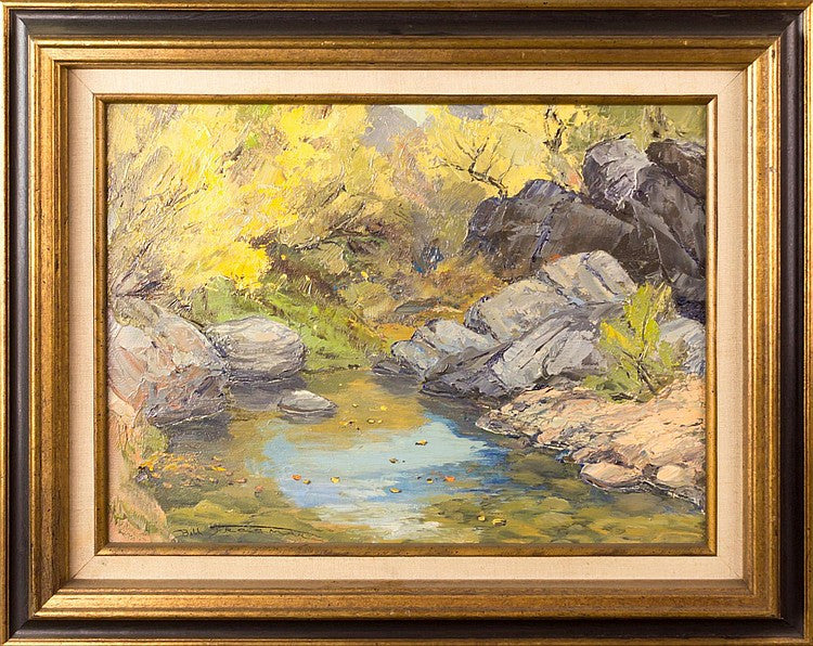 Landscape with a Creek Oil Painting