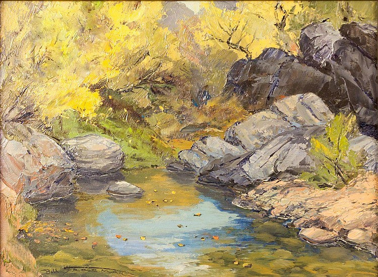Landscape with a Creek Oil Painting