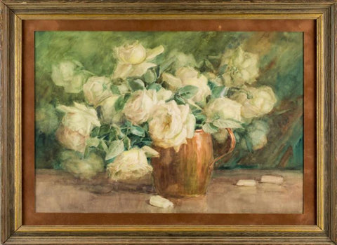 Ellen A. Holmes (19th/20th C.) Floral Still Life