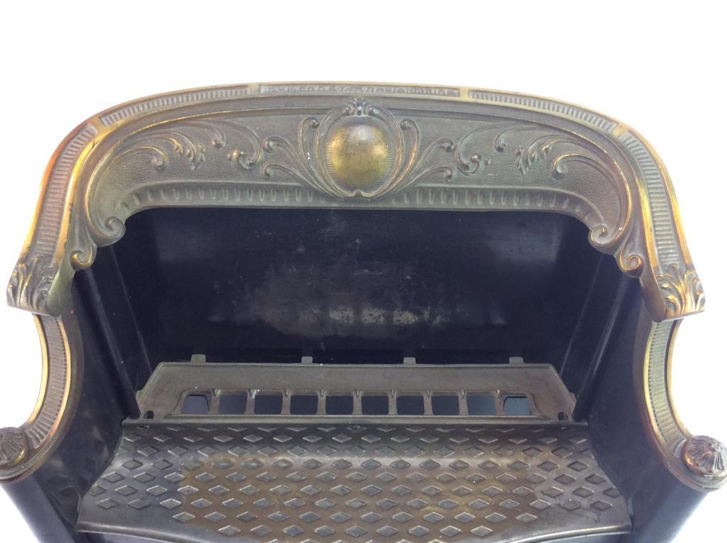 Steel and Brass Metal Fire Insert
