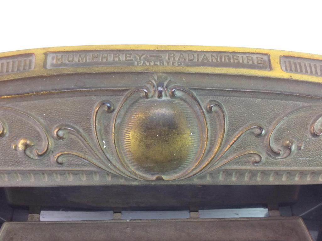Steel and Brass Metal Fire Insert