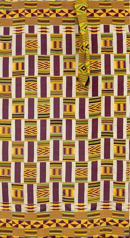 African Kente Cloth and Sash