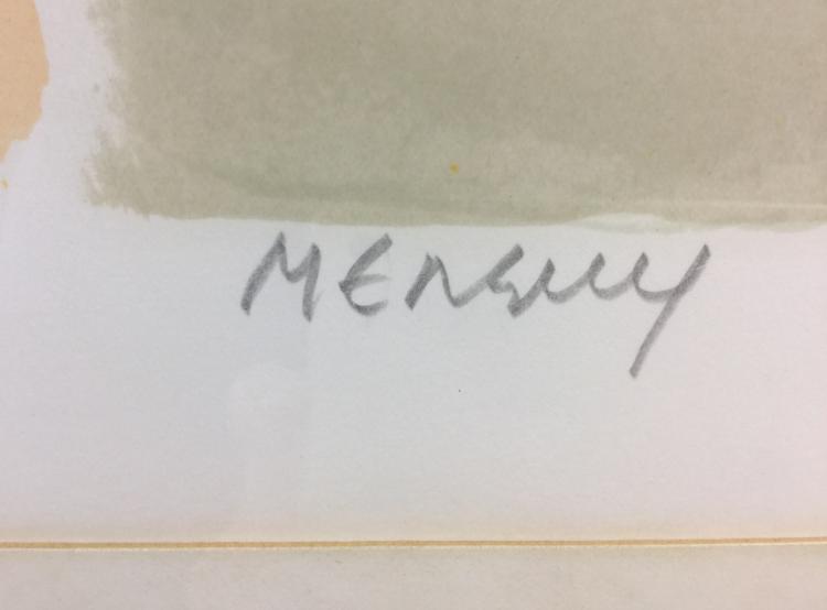 Frederic Menguy Artist's Proof Hand-Signed Lithograph
