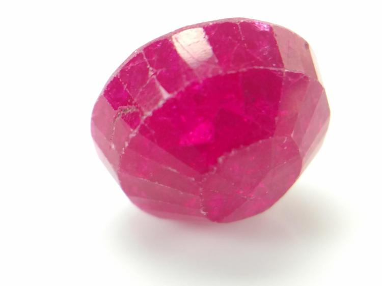 Large Round Cut Ruby