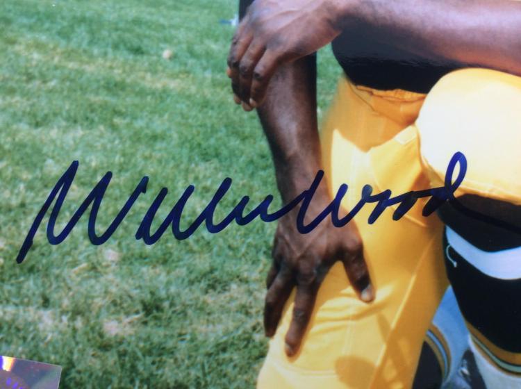 Willie Wood Signed Green Bay Packers Photo