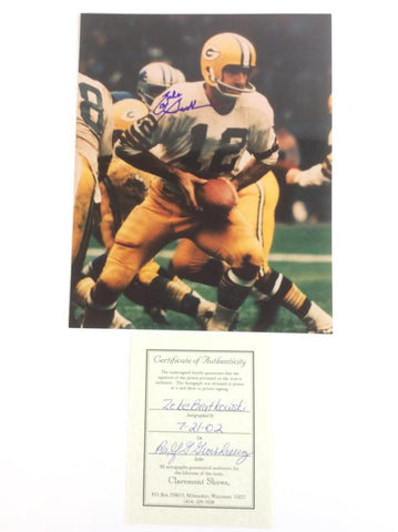 Zeke Bratkowski Signed Green Bay Packers Photo